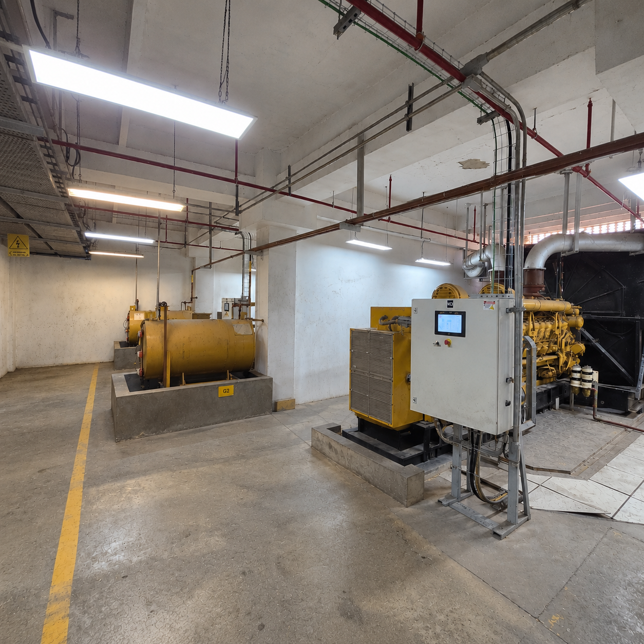 Integración e ingeniería de sistemas de energía en cuarto eléctrico